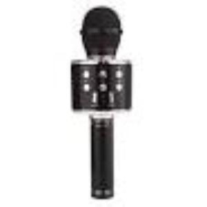 MUSIC MANIA - MICROFONO KARAOKE 3 COLORI ORO ARGENTO E NERO