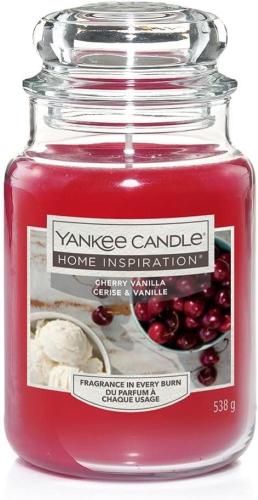 GIARA GRANDE YANKEE CANDLE 538G CANDELA PROFUMATA CHERRY VANILLA