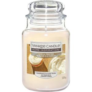 GIARA GRANDE YANKEE CANDLE 538G CANDELA PROFUMATA VANILLA FROSTING