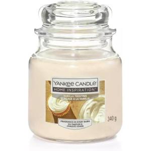 GIARA MEDIA YANKEE CANDLE 340G CANDELA PROFUMATA VANILLA FROSTING