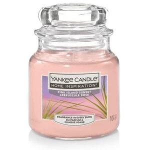 GIARA PICCOLA YANKEE CANDLE 104G CANDELA PROFUMATA PINK ISLAND SUNSET