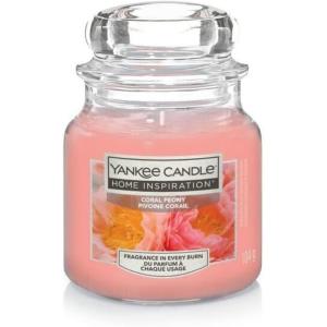 GIARA PICCOLA YANKEE CANDLE 104G CANDELA PROFUMATA CORAL PEONY
