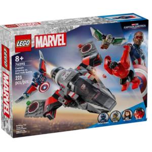 LEGO SUPER HEROES MARVEL CAPTAIN AMERICA VS HULK ROSSO 