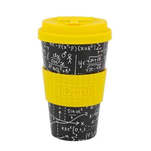 TAZZA IN RPET 435 ML MATH