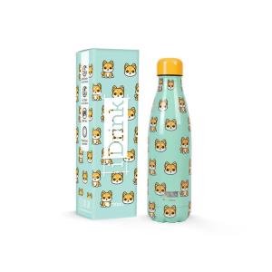 BORRACCIA TERMICA 500 ML CAGNOLINO SHIBA INU