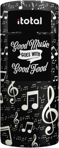 GREMBIULE DA CUCINA CON NOTE MUSICALI