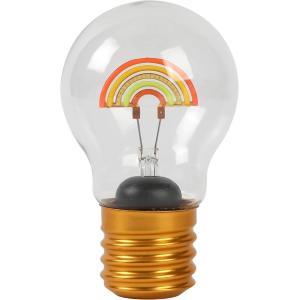 LUCETTA A FORMA DI LAMPADINA RAINBOW