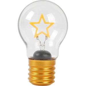 LUCETTA A FORMA DI LAMPADINA STAR STELLA