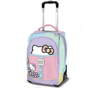 ZAINO TROLLEY 2 RUOTE HELLO KITTY