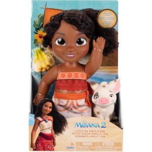 DISNEY PRINCESS TOODLER OCEANIA 2 BAMBOLA VAIANA SIMEA CON PUA MOANA