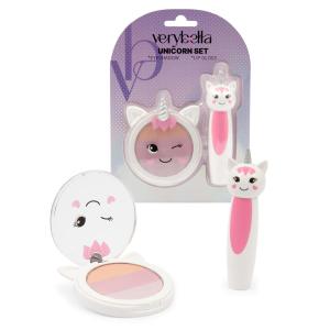 VERY BELLA SET UNICORNO E OMBRETTO LIP GLOSS