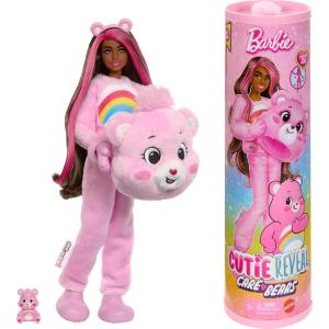 BARBIE CUTIE REVEAL SERIE CARE BAERS ORSACCHIOTTO ROSA CON ARCOBALENO JCN93