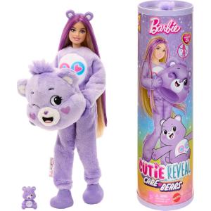 BARBIE CUTIE REVEAL SERIE CARE BAERS ORSACCHIOTTO VIOLA CON CUORICINO JCN93