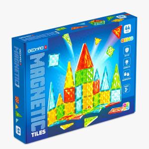 GEOMAG MAGNETIC TILES GEMS - 44 PIASTRELLE MAGNETICHE