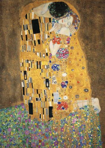 PUZZLE 1500 PZ ART COLLECTION KLIMT IL BACIO