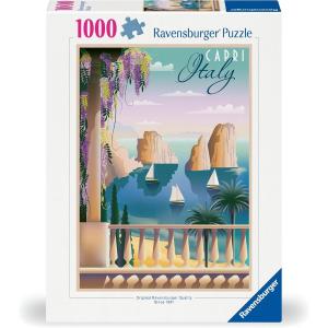 PUZZLE 1000 PZ POSTCARD FROM CAPRI
