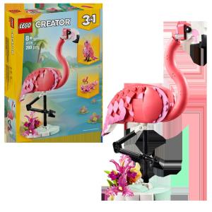 LEGO CREATOR ANIMALI SELVATICI: FENICOTTERO ROSA