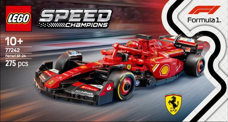 LEGO SPEED CHAMPIONS AUTO DA CORSA F1 FERRARI SF-24