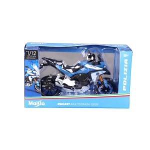 MOTO DUCATI MULTISTRADA POLIZIA IN SCALA 1:12