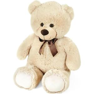 PELUCHE SAN VALENTINO MAXI ORSO TEDDY BEIGE CM 80 