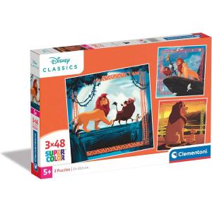 PUZZLE 3X48 QUADRATO IL RE LEONE