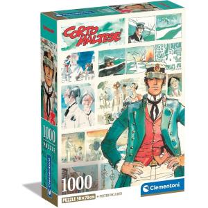 PUZZLE 1000 PZ COMPACT CORTO MALTESE 2
