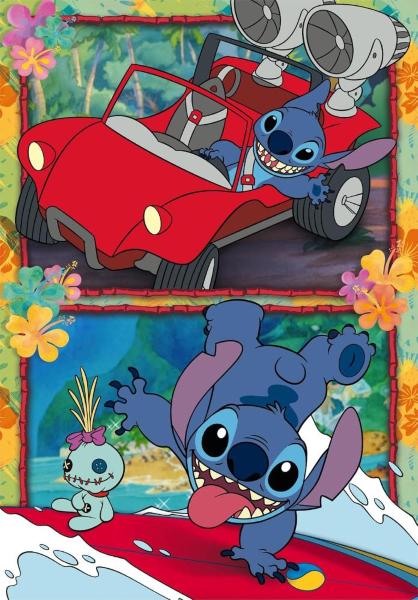 PUZZLE 104 PZ SUPER COLOR STICH