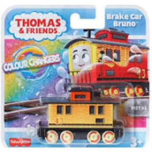 THOMAS & FRIENDS - LOCOMOTIVE CAMBIA COLORE BRAKE CAR BRUNO