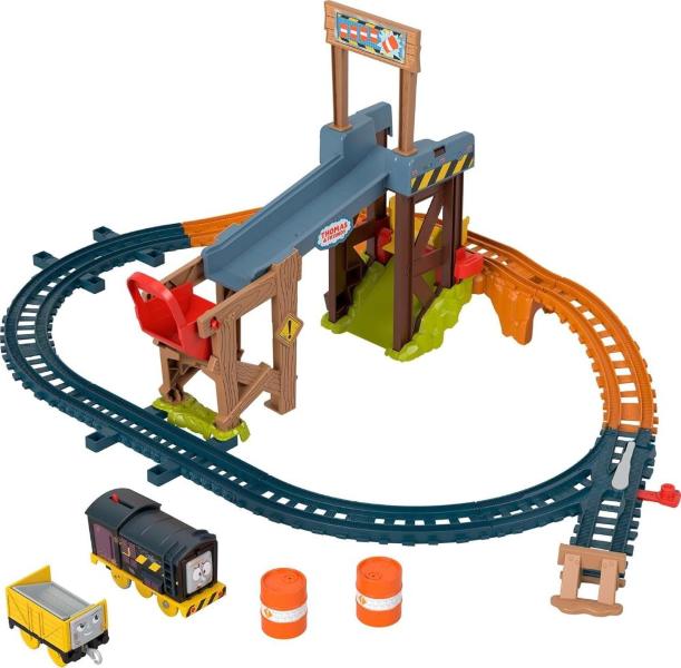THOMAS & FRIENDS CONSTRUCTION SET - PISTA CANTIERE DI DIESEL