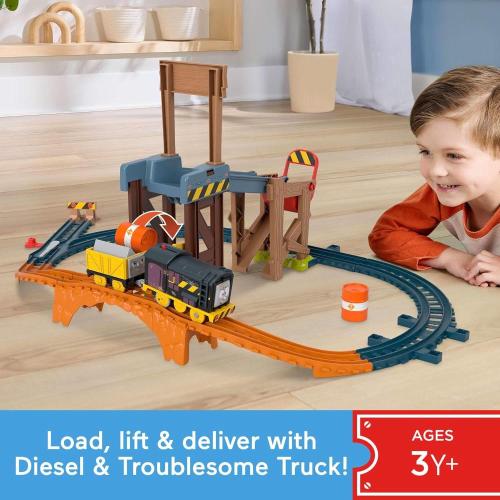 THOMAS & FRIENDS CONSTRUCTION SET - PISTA CANTIERE DI DIESEL