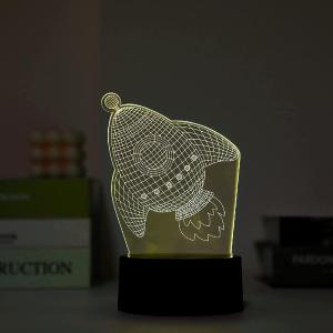 LAMPADA LED 3D SPACE ADVENTURE