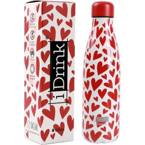 BORRACCIA BOTTIGLIA TERMICA 500 ML FOLLOW YOUR HEART