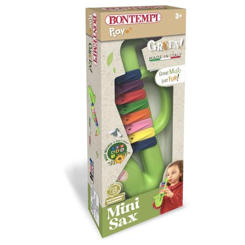 PLAY GREEN MINI SAX IN SCATOLA