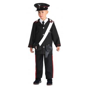 COSTUME BAMBINO CARABINIERE TAGLIA 8-10 ANNI