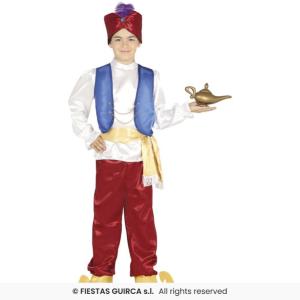 COSTUME LADRO DEL DESERTO TAGLIA 3-4 ANNI ALADIN