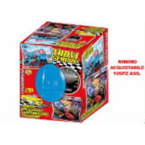 UOVO PASQUA MASCHILE CON SORPRESA CARS E ALTRE SORPRESE