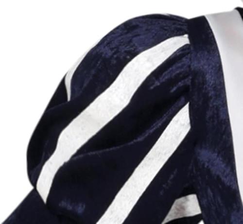 COSTUME MOSCHETTIERA BLU ADULTA TAGLIA 36–38 S