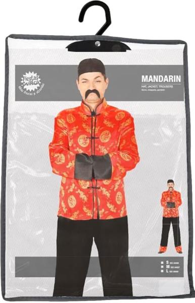 COSTUME MANDARINO TAGLIA M 48-50 CINESE