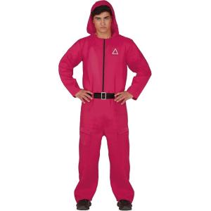 COSTUME GUARDIA SQUID GAME THE GAMER ADULTO TAGLIA L 52-54