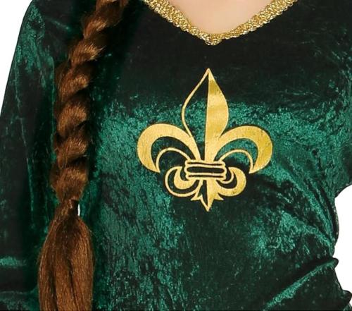 COSTUME REGINA MEDIEVALE ADULTA TAGLIA 44-46 XL