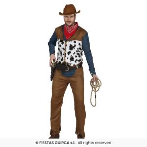 COSTUME COWBOY ADULTO TAGLIA 54-56 XL