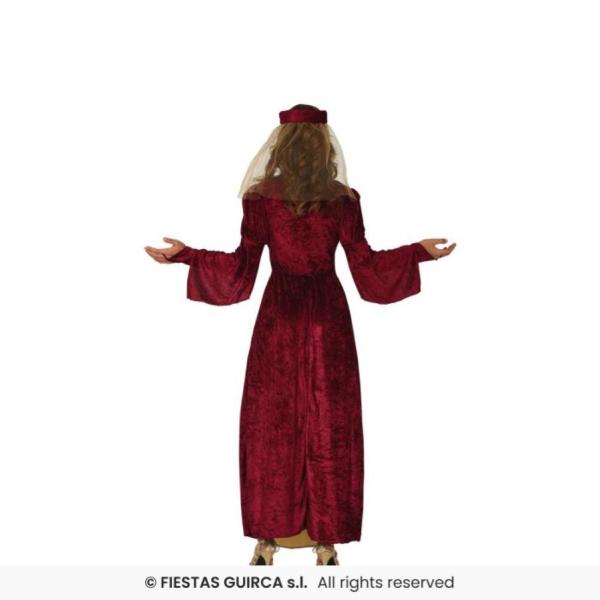 COSTUME DAMA MEDIEVALE ADULTA TAGLIA 44-46 XL