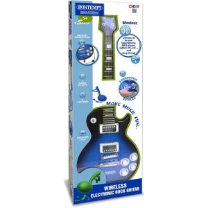 CHITARRA ELETTRONICA CON MICROFONO E CONNESSIONE WIRELESS STILE GIBSON