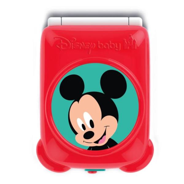 DISNEY BABY - TELEFONO PIEGHEVOLE TOPOLINO - MICKEY MOUSE FLIP PHONE