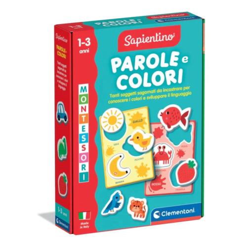 SAPIENTINO MONTESSORI BABY PAROLE E COLORI