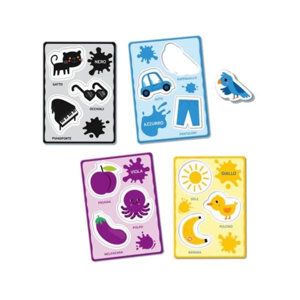 SAPIENTINO MONTESSORI BABY PAROLE E COLORI