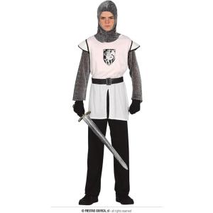 COSTUME CAVALIERE MEDIEVALE RAGAZZO TAGLIA 14-16 ANNI