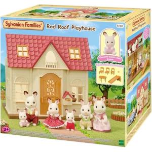 SYLVANIAN FAMILIES - COZY COTTAGE PLAYHOUSE CON TETTO ROSSO ESSENTIAL