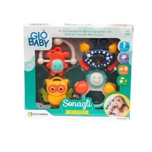 GIO' BABY - SONAGLI SET 4 PEZZI