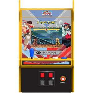 CONSOLE VIDEOGIOCHI RETRO PORTATILE MY ARCADE MICRO PLAYER PRO 6.7" SUPER STREET FIGHTER II 2 GIOCHI IN 1